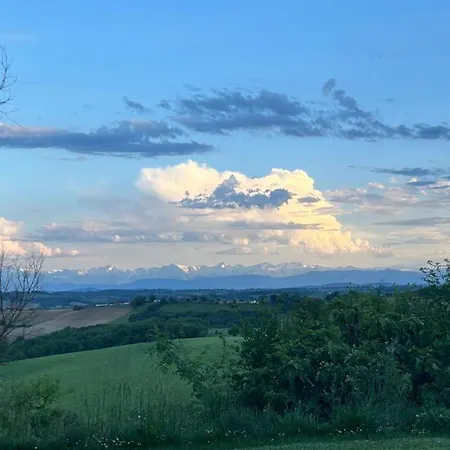 Campagne - Vue Pyrenees - Piscine Lantställe