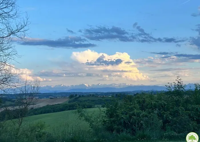 Campagne - Vue Pyrenees - Piscine בית כפרי